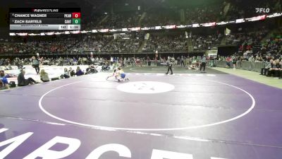 Quarterfinal - Zach Bartels, Canton vs Chance Wagner, Philip/Kadoka Area/Wall