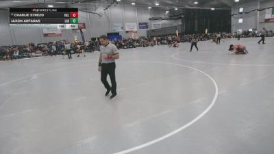 150 lbs Champ. Rd Of 64 - Charlie Strezo, Victory Elite vs Jaxon Arfaras, Lake Gibson Braves