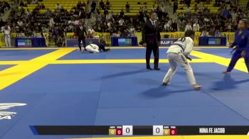 Gianna Isabella B. Cruz vs Nina Fe Jacob 2026 World Jiu-Jitsu IBJJF Championship
