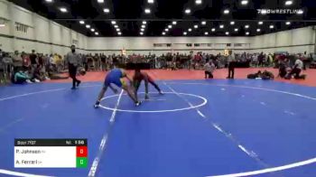 152 lbs Semifinal - Paniro Johnson, PA vs Anthony Ferrari, OK