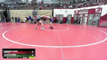 175 lbs Cons. Round 3 - Clayton Reed, Yorktown Wrestling Club vs Maverick Ward, Frontier
