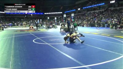 106 lbs Round Of 16 - Cameron Jackson, John F Kennedy (NC) vs Tyler Sweet, Clovis North (CS)