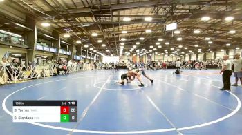 138 lbs Rr Rnd 1 - Severn Torres, TNWC Griffin vs Sammy Giordano, Felix Wrestling Academy Blue