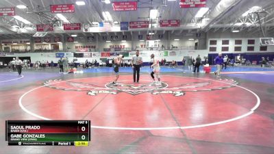 125 lbs Quarterfinal - Saoul Prado, Baker (Kan.) vs Gabe Gonzales, Grand View (Iowa)
