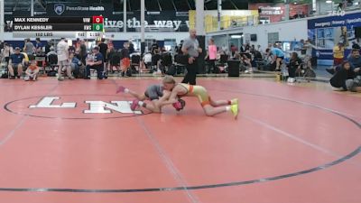 102 lbs Semifinal - Max Kennedy, VHW Blue - HSC vs Dylan Kessler, Kraken Grizzly - HSC