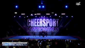 Cheer Factor - YOUTH X [2026 L5 Youth - Small Day 1] 2026 CHEERSPORT National All Star Cheerleading Championship