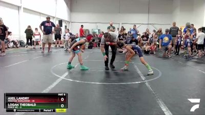 68 lbs Finals (2 Team) - Logan Theobald, Force WC vs Axel Landry, Prestige Worldwide