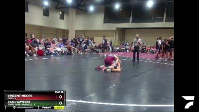 120 lbs Semis (4 Team) - Vincent Moore, CIAW vs Cash Waymire, Young Guns- Nashville