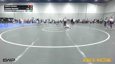 80 lbs Quarterfinal - Joseph Kidwell, Tulsa Elite 9U vs Camren Redwine, Team Savage 9U