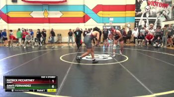 190 lbs Semifinal - Santi Fernandez, Windsor vs Patrick McCartney, Sidney
