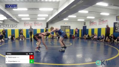 170 lbs Rr Rnd 2 - Carter Robinson, Pawnee Wrestling Club vs Legend Chambers, Team Nomad