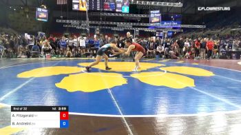 122 lbs Rnd Of 32 - Ally Fitzgerald, New York vs Bella Andreini, Washington