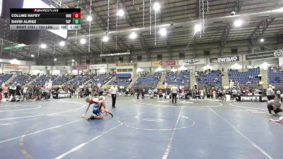 123 lbs Round Of 16 - Collins Hafey, Independent vs David Alirez, Top Notch