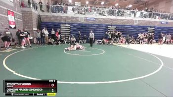 152/160 Semifinal - Demeon Mason-Simonson, Jet House vs Stockton Young, Weiser