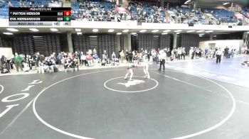 110 lbs Cons. Round 5 - Payton Henson, Unattached vs Eva Hermansson, Unattached