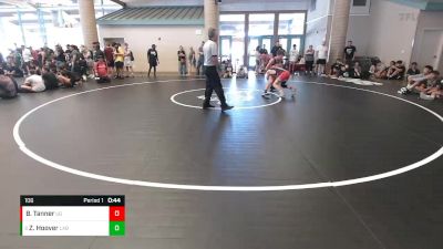 106 lbs Cons. Round 3 - Zander Hoover, Dynasty WC vs Benson Tanner, USA Gold