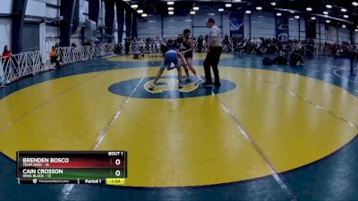 100 lbs Rd# 4- 2:00pm Friday Final Pool - Cain Crosson, Iowa Black vs Brenden Bosco, Team Ohio