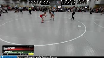 126 lbs Cons. Round 4 - Adam Bilby, South Central Punisher Wrestling vs Isaac Wilson, Iowa