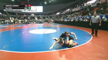 1-5A 126 Quarterfinal - Jill Pate, Moody Hs vs Abbigail Carwile, Tallassee