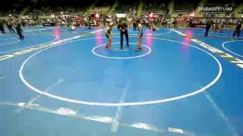 106 lbs Consi Of 8 #2 - Julie Suarez, Arizona Girls Wrestling vs Hannah Lopez, Lions Wrestling Academy