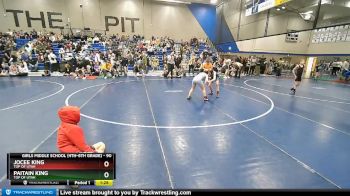 90 lbs Round 1 - Jocee King, Top Of Utah vs Paitain King, Top Of Utah