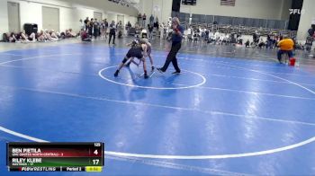 135 lbs Finals (8 Team) - Bryant Peterson, UNC (United North Central) vs Beckett Edstrom, Hastings