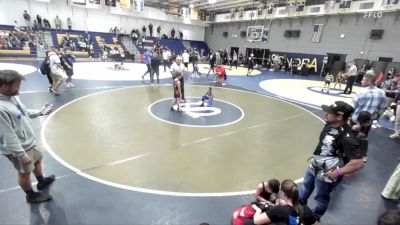 56 lbs Round 5 - Levi Lambert, Rancho Bernardo Wrestling Club vs Joseph Chavez, Hemet Youth Wrestling Club