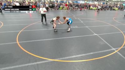 138 lbs Champ. Round 1 - Brody Williams, Unattached vs Ky Fikes, Unattached