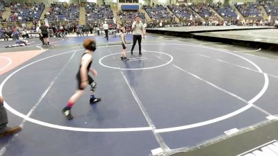 61 lbs Consi Of 8 #2 - Cole Bosco, Sedgwick County vs Wyatt Gordon, Northeast Colorado Elite