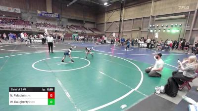 62 lbs Consi Of 8 #1 - Nixon Paladini, Black Fox Wr Ac vs Wyatt Daugherty, Pueblo County WC