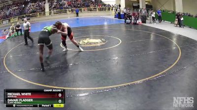 285 lbs Champ. Round 1 - Davari Fladger, SLAM! NEVADA vs Michael White, Douglas