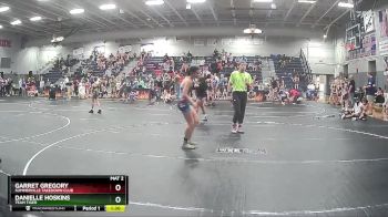 108 lbs Round 1 - Garret Gregory, Summerville Takedown Club vs Danielle Hoskins, Team Tiger