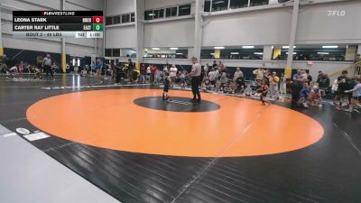 40 lbs Quarterfinal - Leona Stark, Brooklyn vs Carter Ray Little, Easton