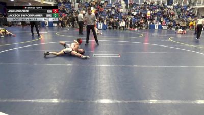 68 lbs Quarterfinal - Ash Henecker, Rednose W.S. vs Jackson Swackhammer, Mars