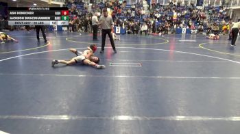 68 lbs Quarterfinal - Ash Henecker, Rednose W.S. vs Jackson Swackhammer, Mars