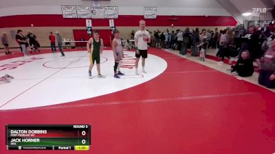 98-109 lbs Round 5 - Jack Horner, HRA vs Dalton Dobbins, Fort Morgan WC