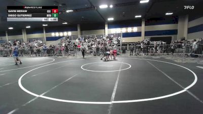 157 lbs Round Of 64 - Gavin Meraw, Oso Way WC vs Diego Gutierrez, Mira Mesa HS