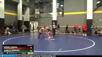 100 lbs Round 5 (12 Team) - Sydney Cannon, Chasing Titles vs Isabella Schelker, Missouri Blue