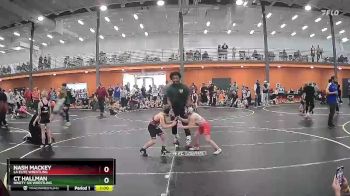 65 lbs Quarterfinal - Ct Hallman, Ninety Six Wrestling vs Nash Mackey, LA Elite Wrestling