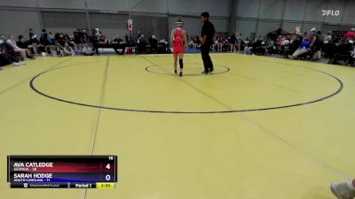 95 lbs Round 3 (4 Team) - Jaylee Long, Georgia vs Annalise Maralit, South Carolina