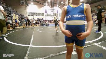 46-49 lbs Rr Rnd 2 - Elena Carter Lewis, Tiger Trained Wrestling vs Raelynn Traweek, Mojo Grappling Academy