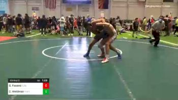 172 lbs Prelims - Giovanni Fasano, Black Fox vs Charles Weidman, Poway