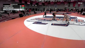 157 lbs Champ. Round 1 - Andrew Ross, Wabash vs Kayden Serrano, Carthage College