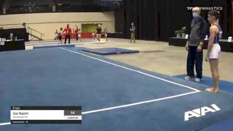 Isa Najim - Floor, Parkettes PA - 2021 USA Gymnastics Development Program National Championships