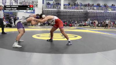 190 lbs Semifinal - Trent Johnson, Patrick Henry vs Danny Tiller, Berkshire