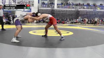 190 lbs Semifinal - Trent Johnson, Patrick Henry vs Danny Tiller, Berkshire