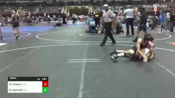 106 lbs Quarterfinal - William Lowery, Team Aggression vs Mason Carnrite, Salem Elite