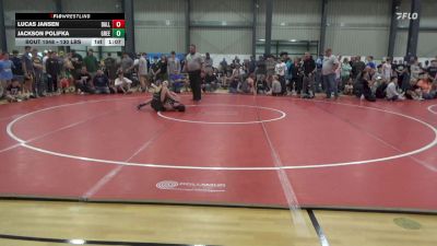 130 lbs Quarterfinal - Lucas Jansen, Dallastown vs Jackson Polifka, Greencastle