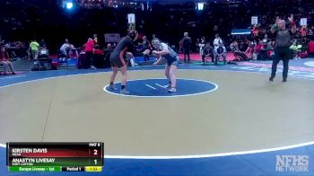 145 lbs Quarterfinal - Kirsten Davis, Mead vs Anastyn Livesay, Fort Lupton