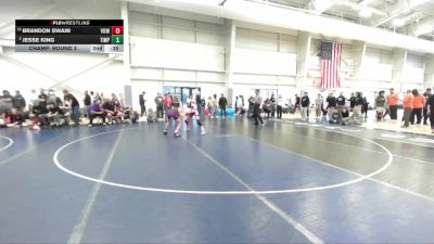 106 lbs Cons. Round 2 - Cole Burrup, Lehi vs Connor Avery, Cedar Valley